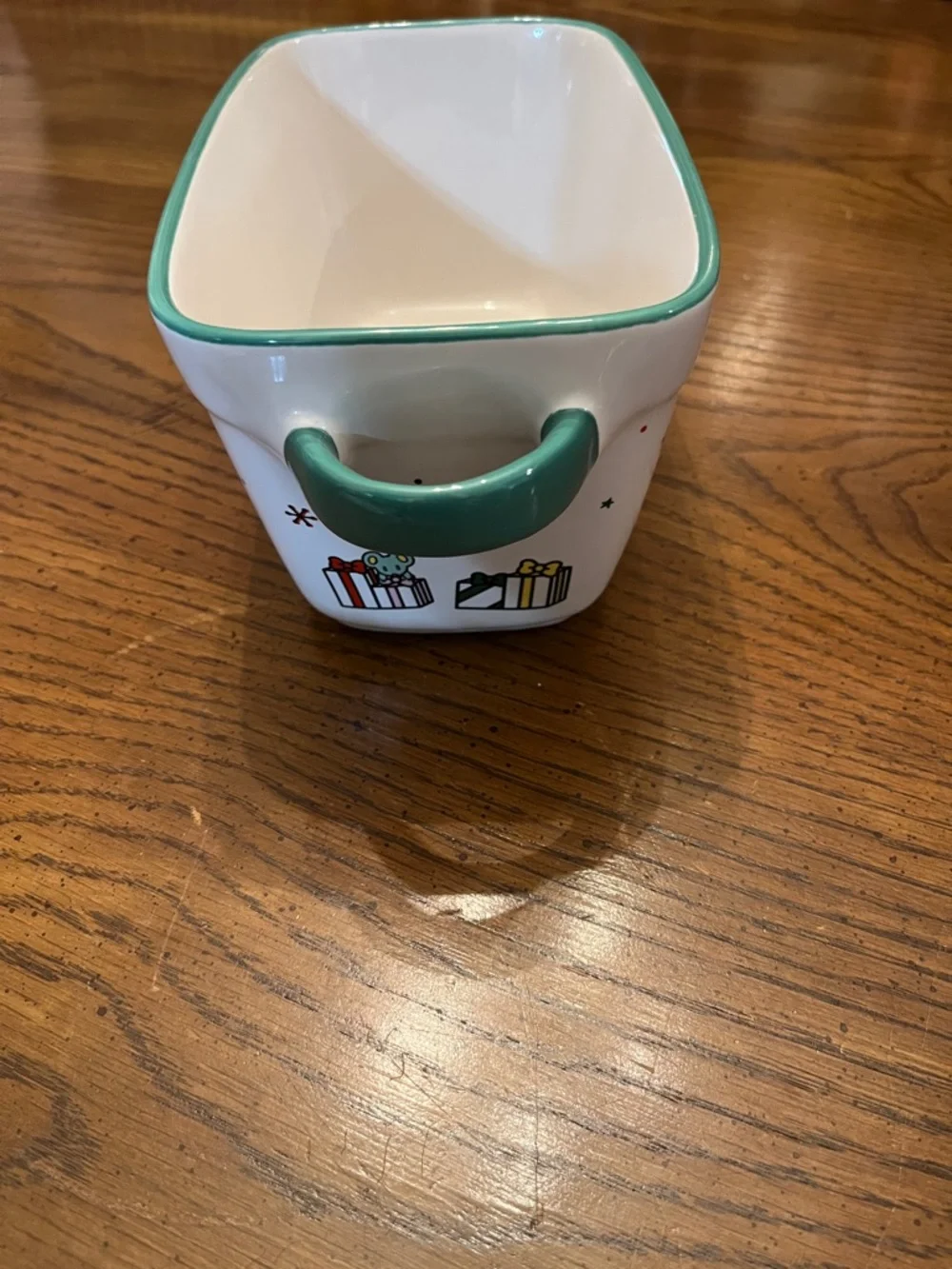 Hello Kitty Christmas Ceramic Loaf Pan, new‎